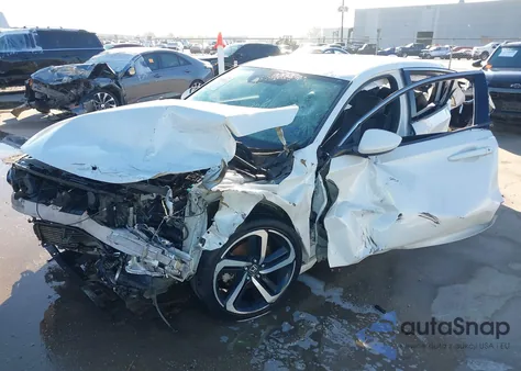 2020 Honda Accord Sport из США, поврежденный, VIN 1HGCV1F37LA078152